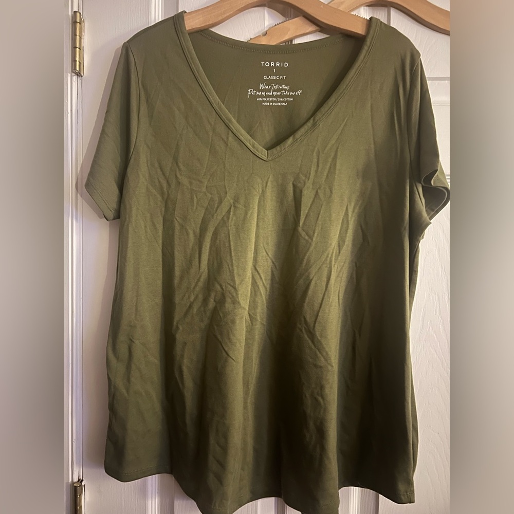 Green Torrid Tee